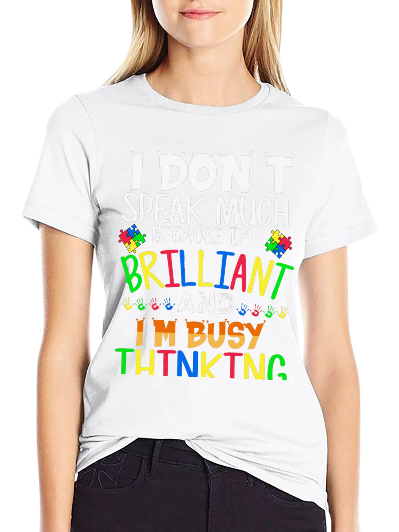 Brilliant Thinking Autism Awareness T-Shirt