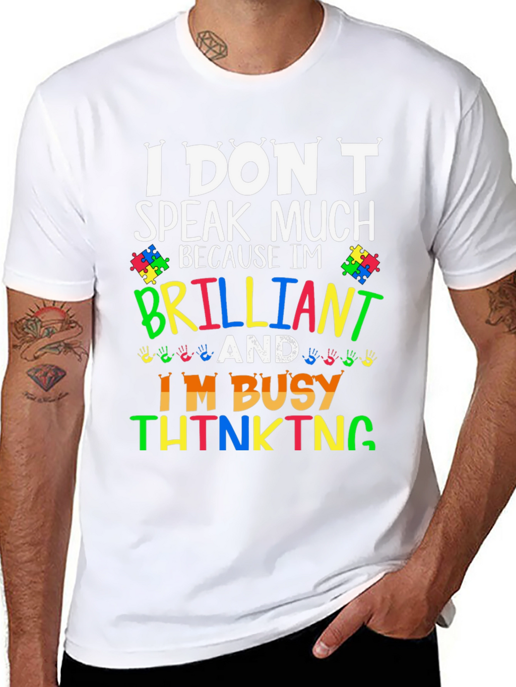 Brilliant Thinking Autism Awareness T-Shirt
