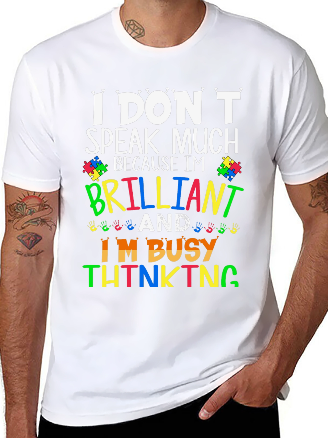 Brilliant Thinking Autism Awareness T-Shirt
