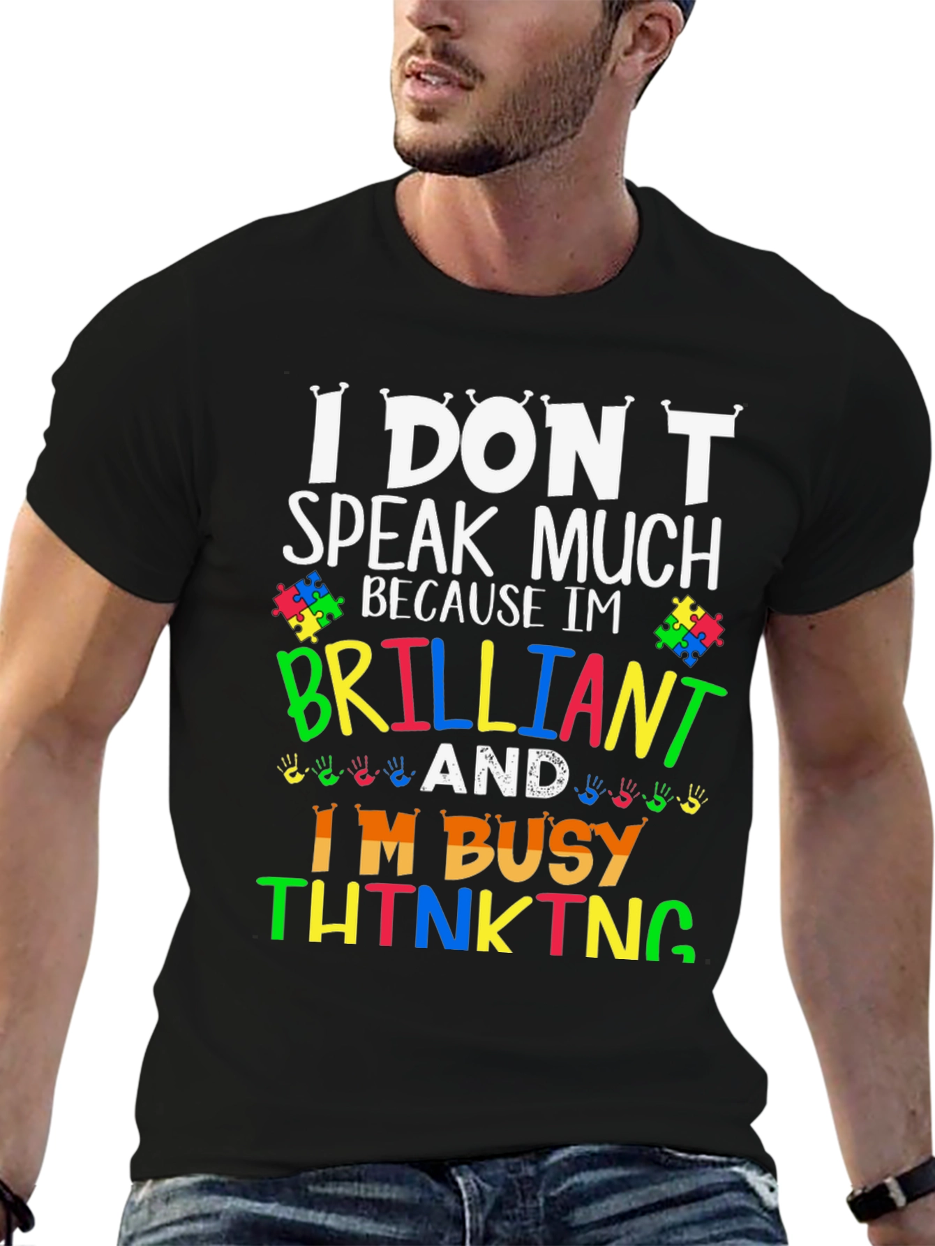 Brilliant Thinking Autism Awareness T-Shirt