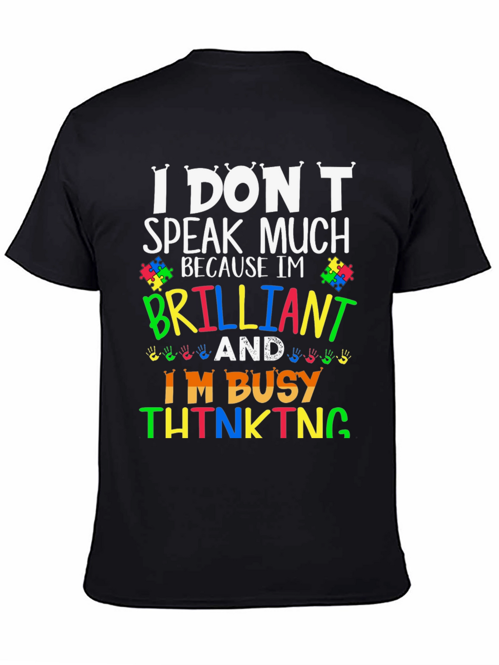 Brilliant Thinking Autism Awareness T-Shirt