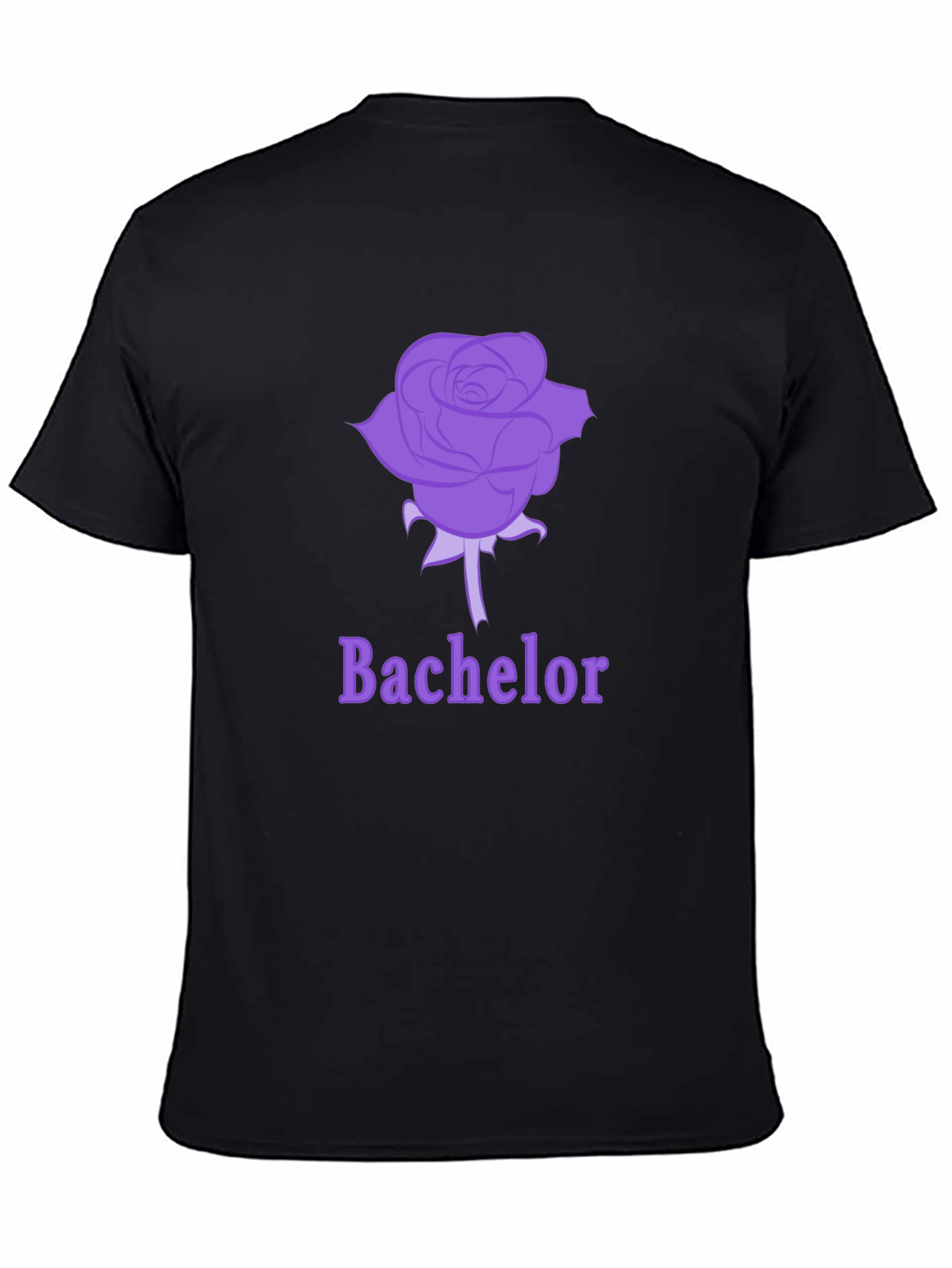 Bachelor Rose Graphic Tee - Soft Cotton Blend