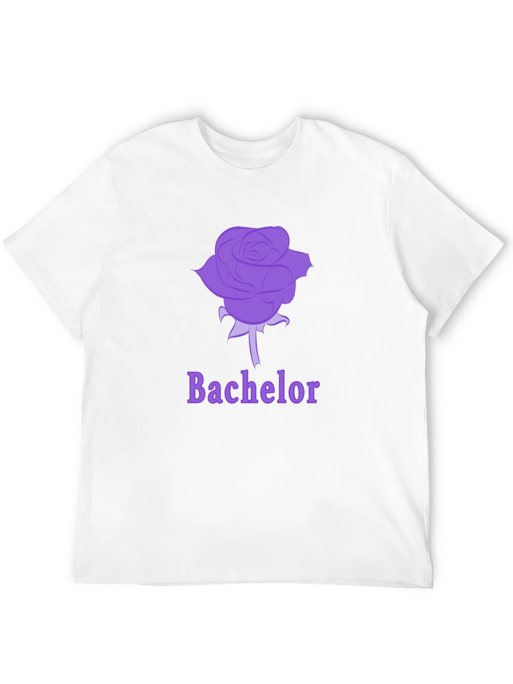 Bachelor Rose Graphic Tee - Soft Cotton Blend