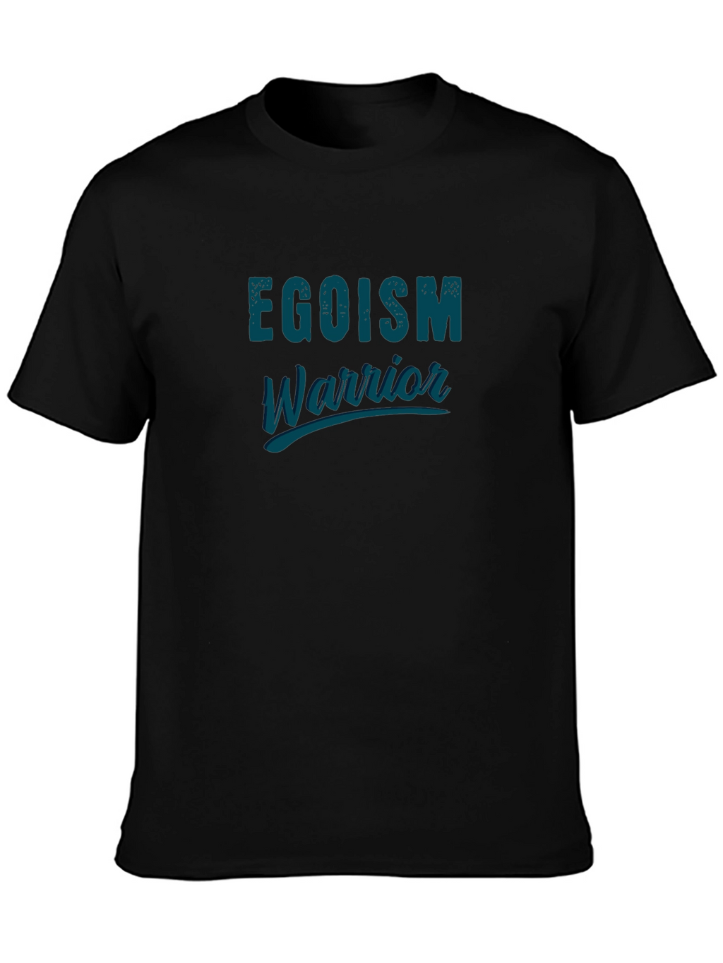 Egoism Warrior Graphic Tee - Black