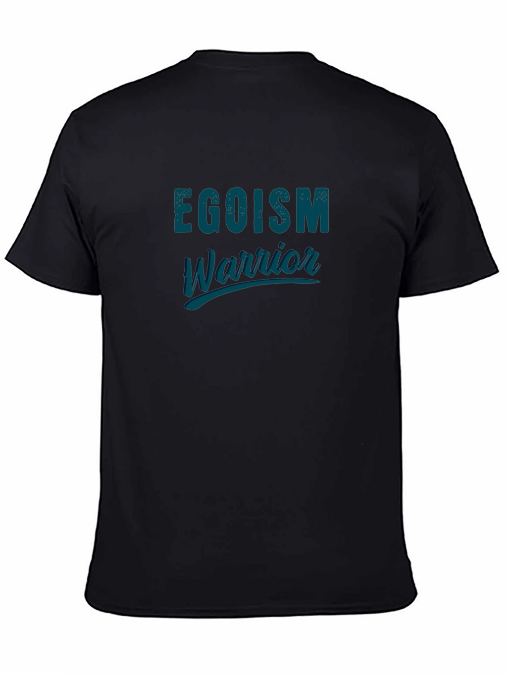 Egoism Warrior Graphic Tee - Black