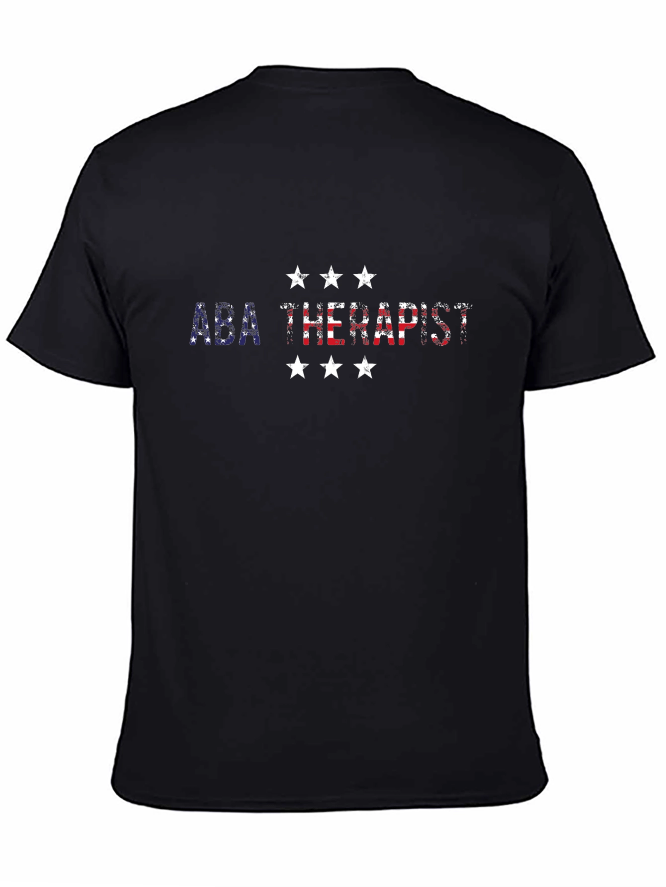 ABA Therapist USA Flag T-Shirt