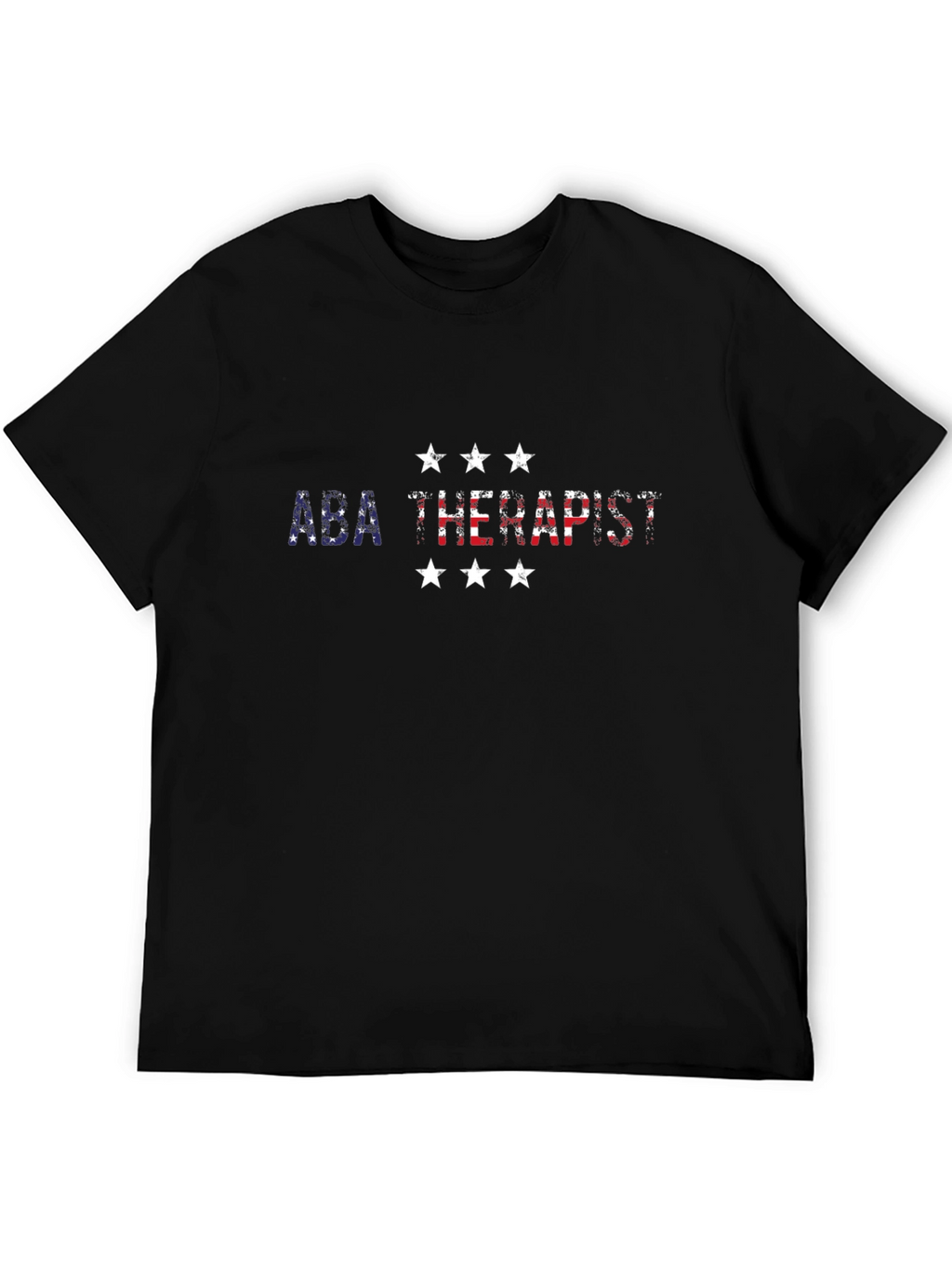ABA Therapist USA Flag T-Shirt