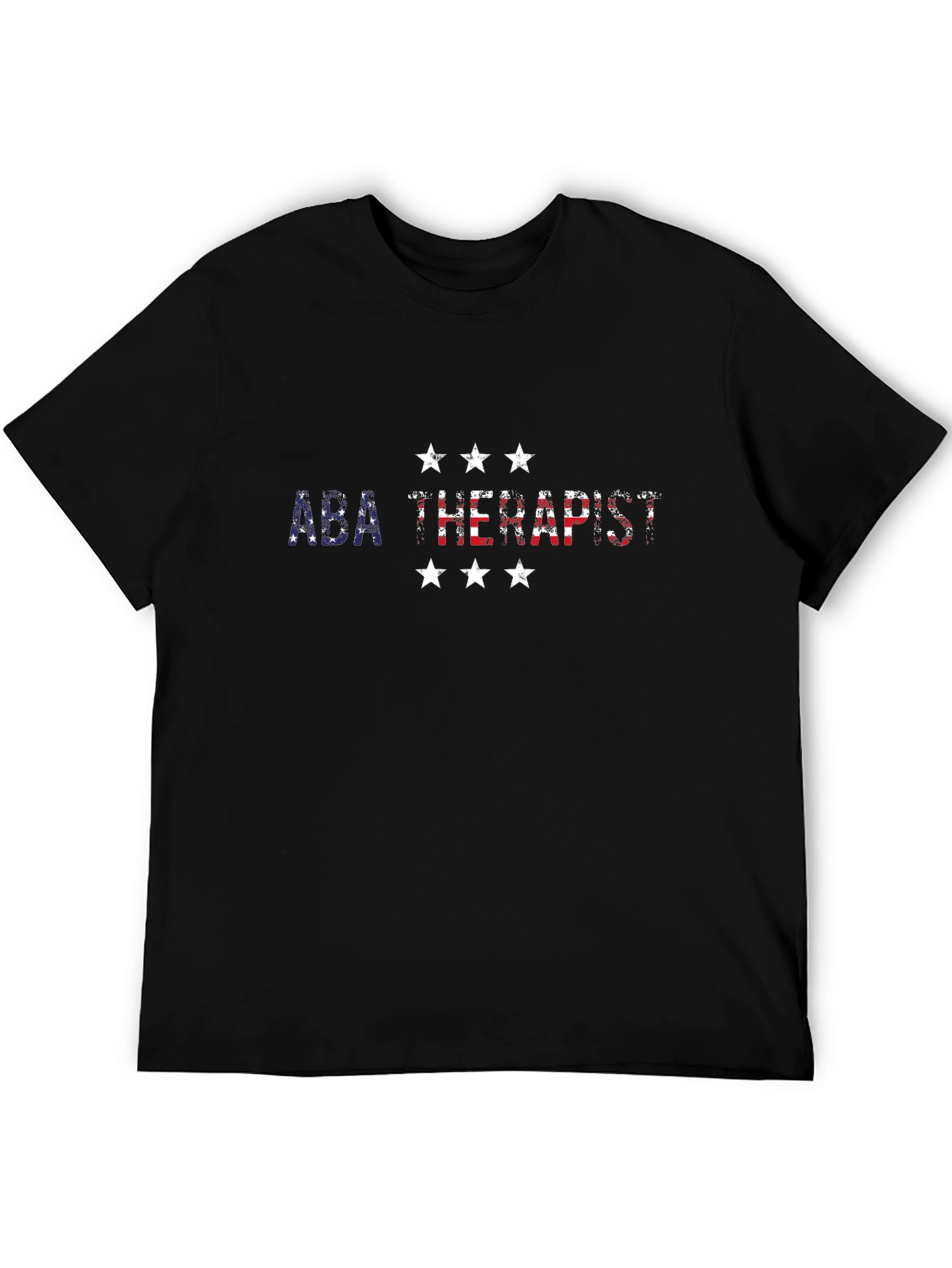 ABA Therapist USA Flag T-Shirt