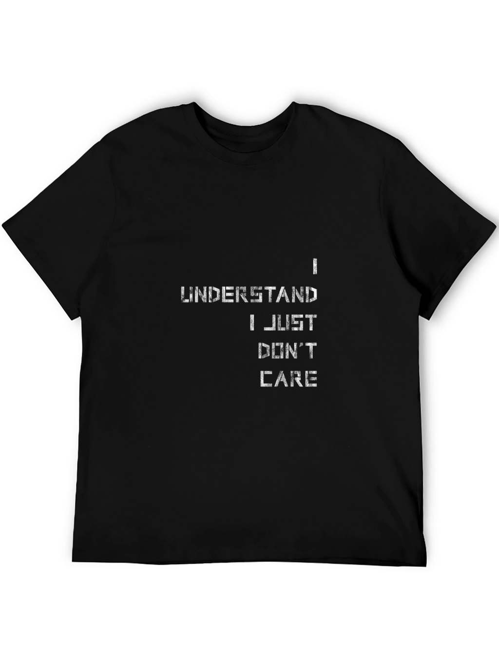 I Understand I Just Dont Care Graphic Tee
