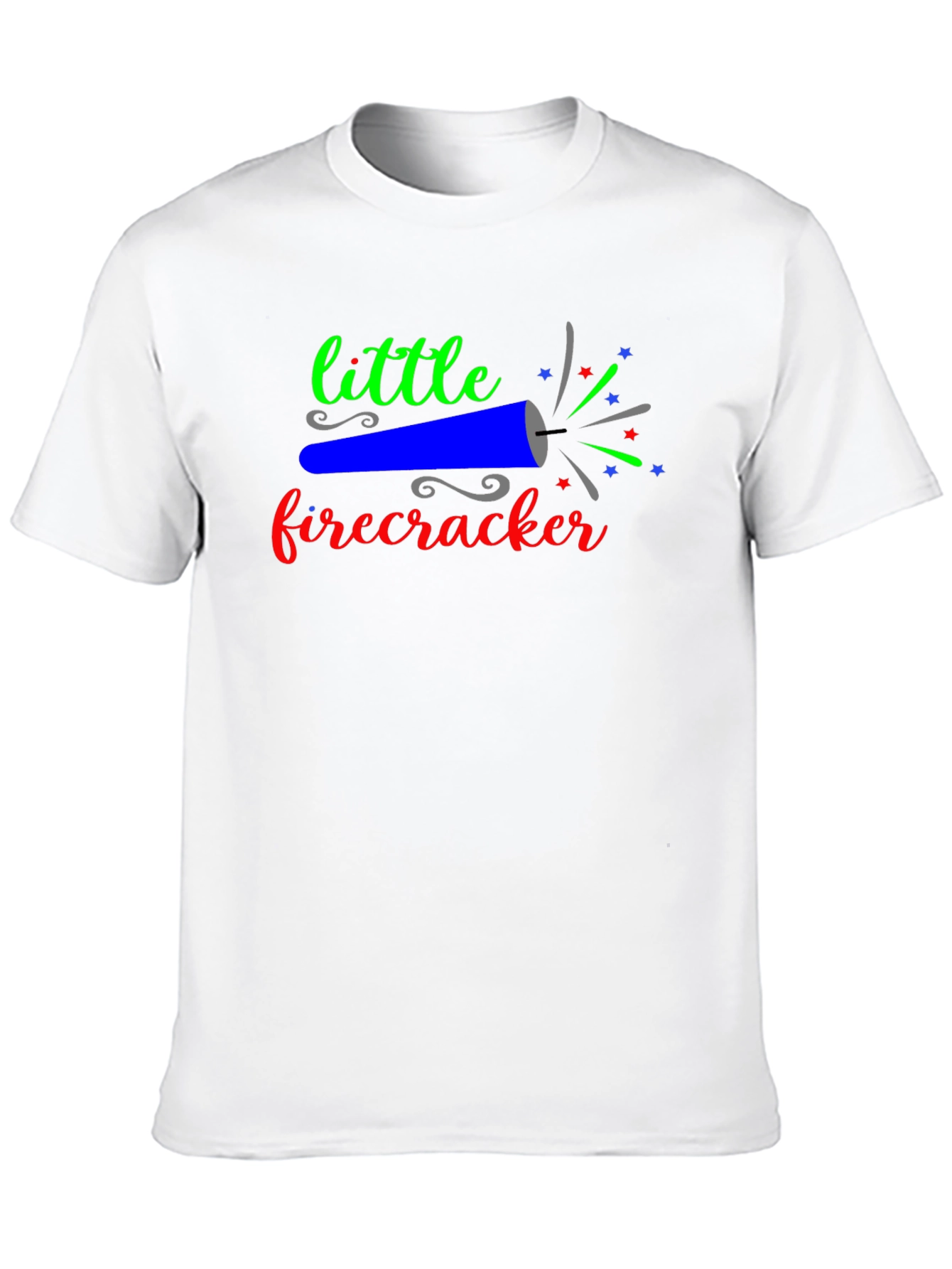 Little Firecracker Graphic Tee - Black