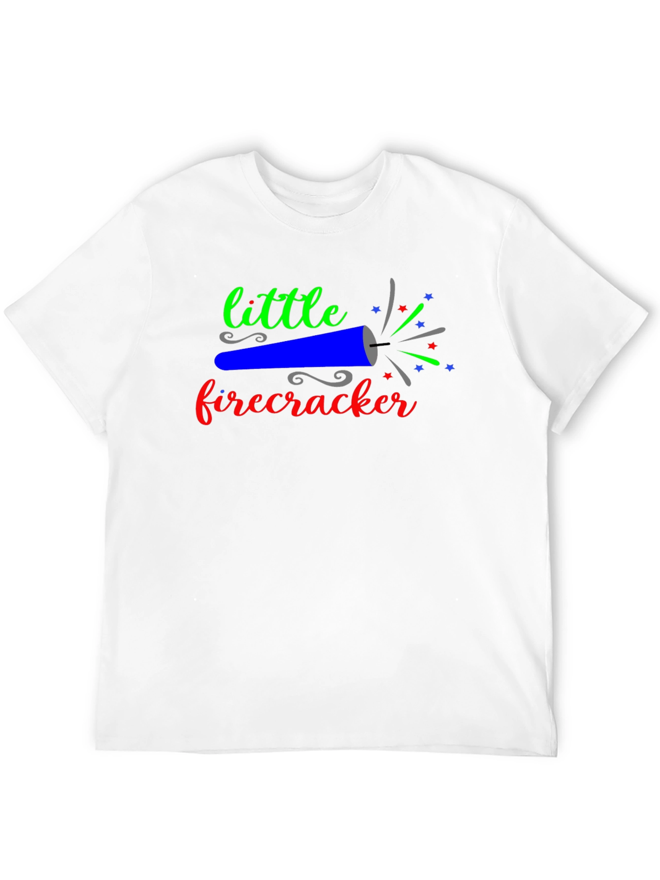Little Firecracker Graphic Tee - Black