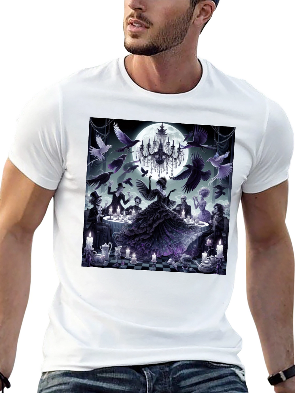 Gothic Dinner Party Graphic Tee