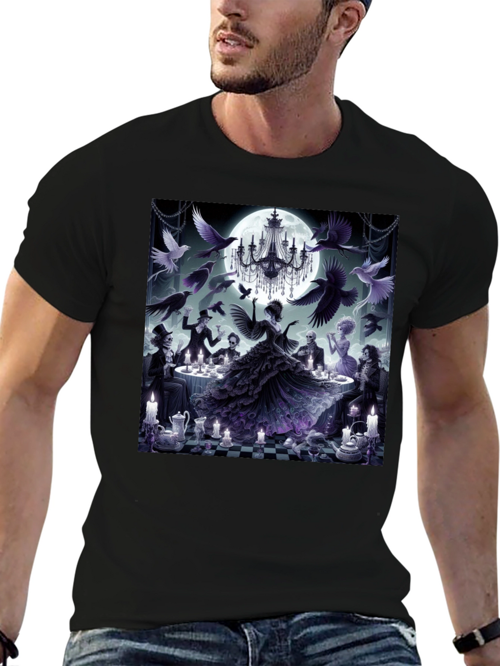 Gothic Dinner Party Graphic Tee