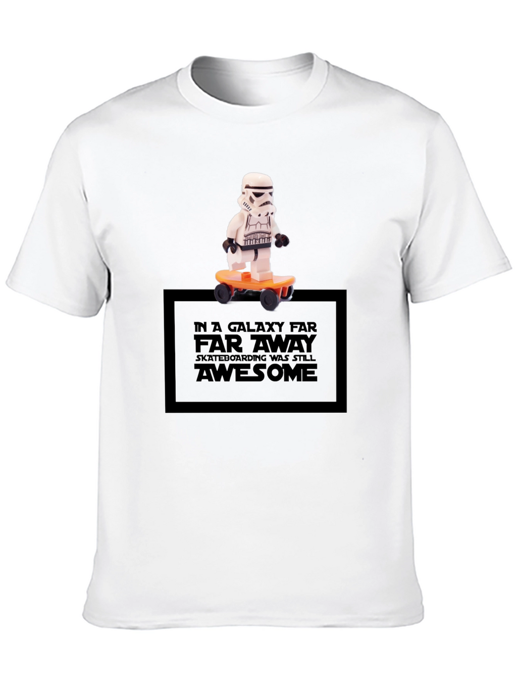 Star Wars Skateboard Stormtrooper T-Shirt