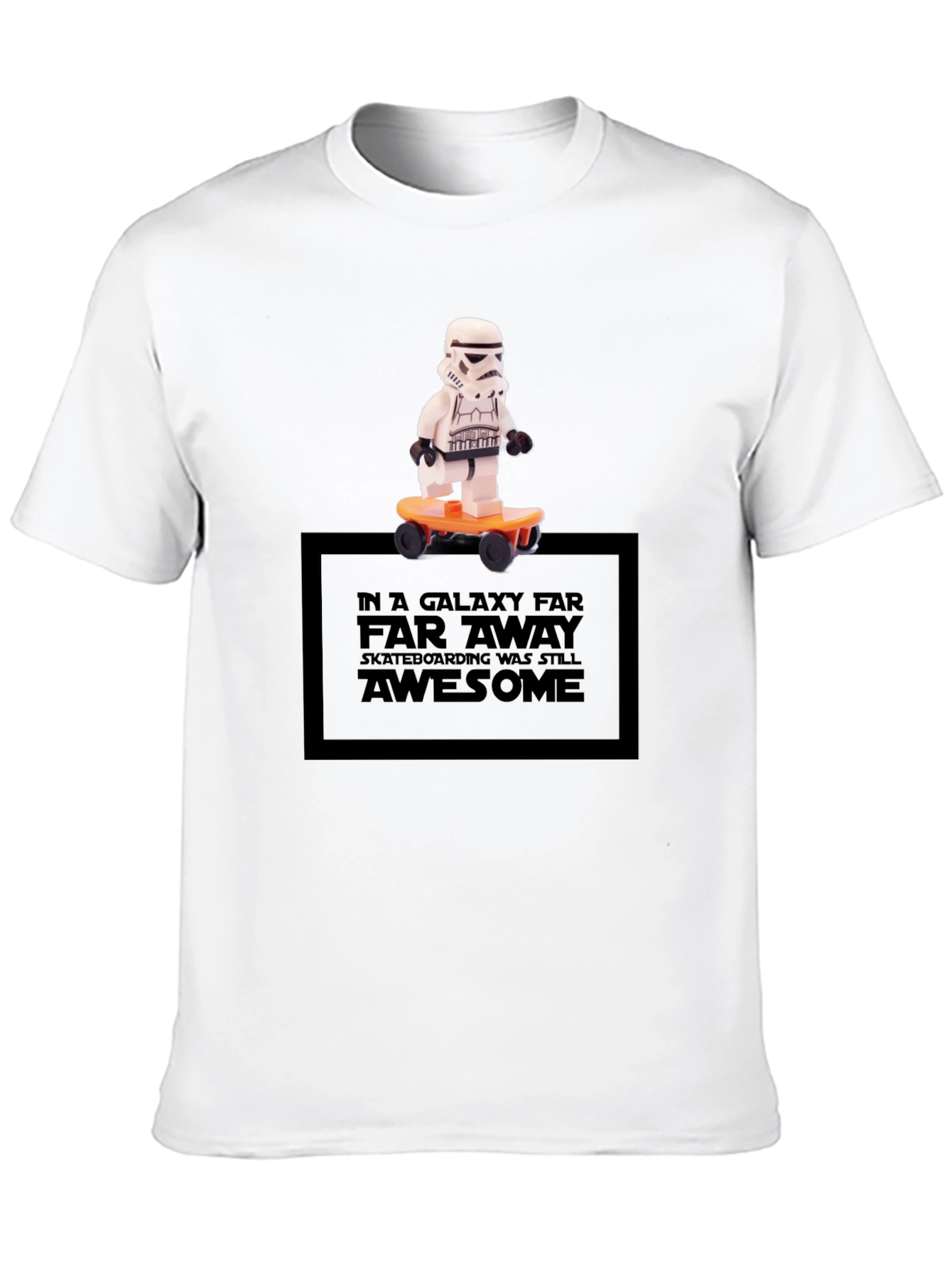 Star Wars Skateboard Stormtrooper T-Shirt
