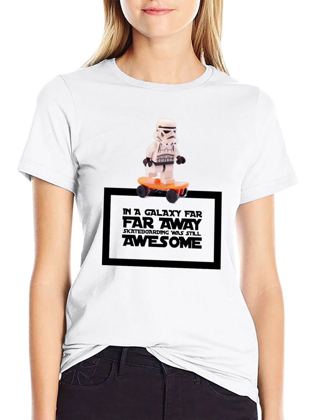 Star Wars Skateboard Stormtrooper T-Shirt