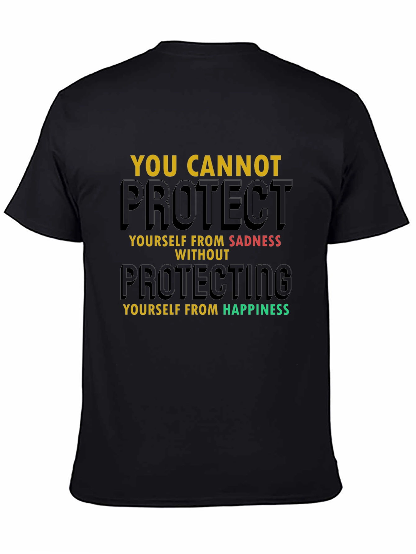 Inspirational Graphic Tee - Protect Yourself T-Shirt
