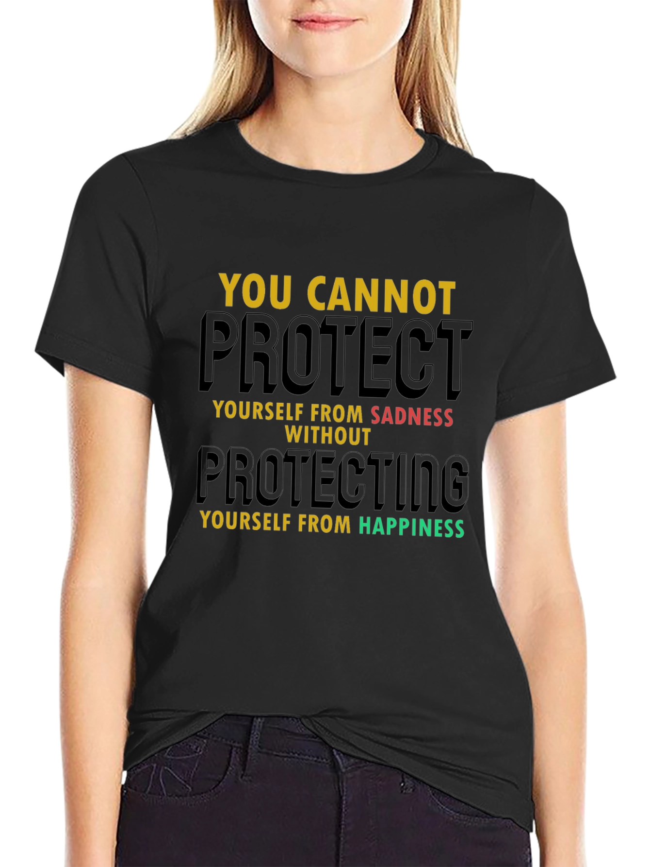 Inspirational Graphic Tee - Protect Yourself T-Shirt