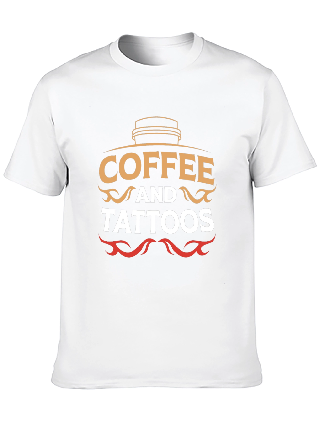 Coffee & Tattoos Graphic Tee - Black