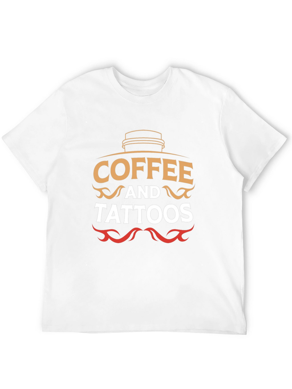 Coffee & Tattoos Graphic Tee - Black