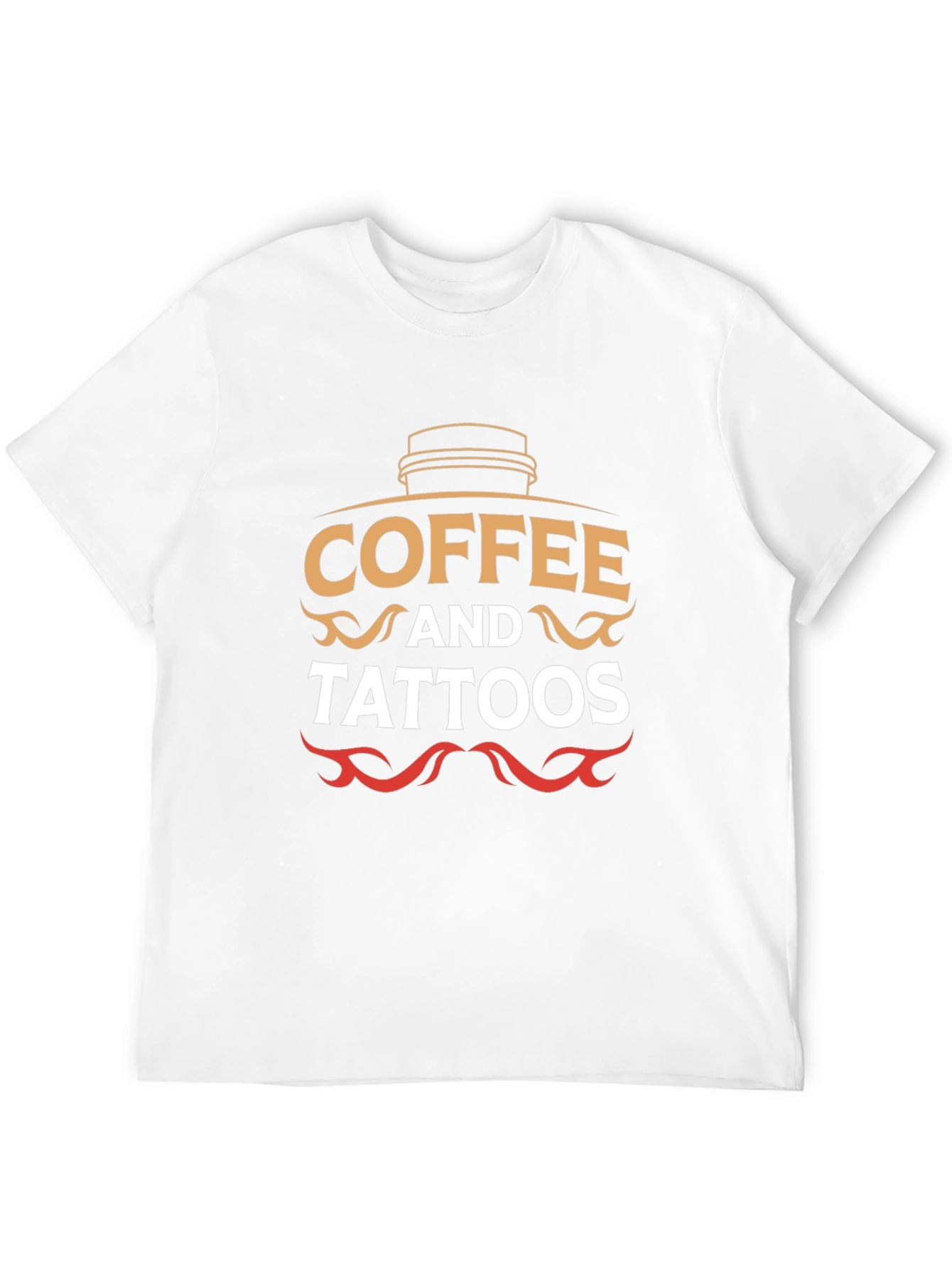 Coffee & Tattoos Graphic Tee - Black