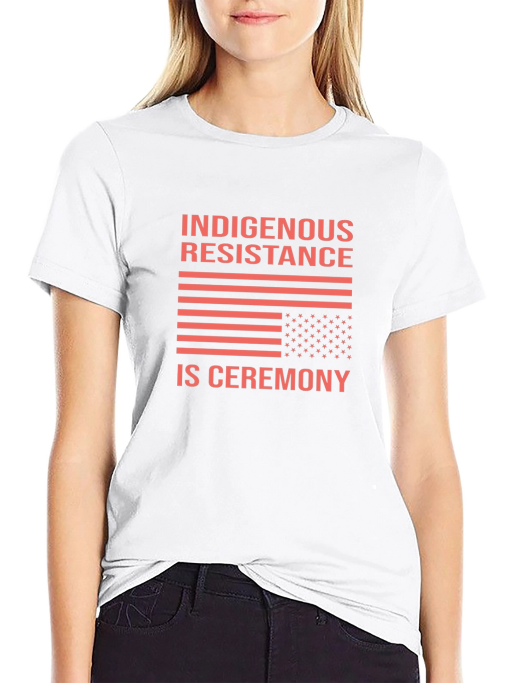 Indigenous Resistance Is Ceremony Black T-Shirt