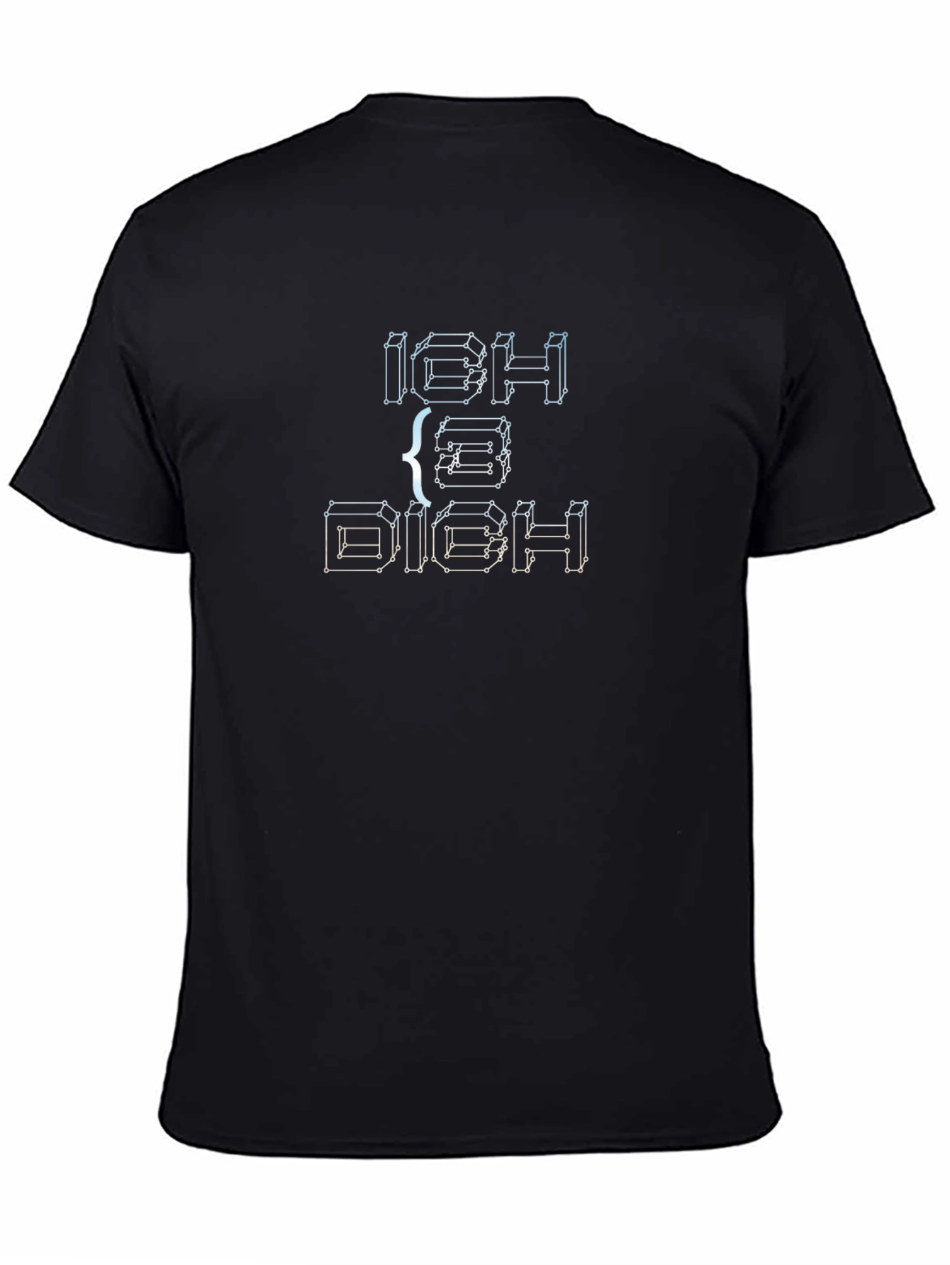 Ich Liebe Dich Black Graphic Tee