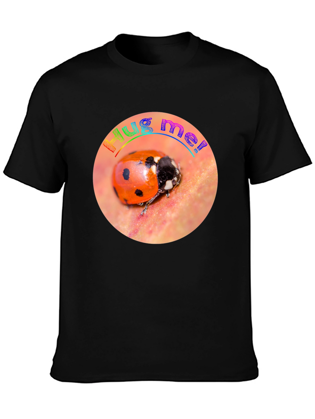 Hug Me Ladybug Graphic Tee