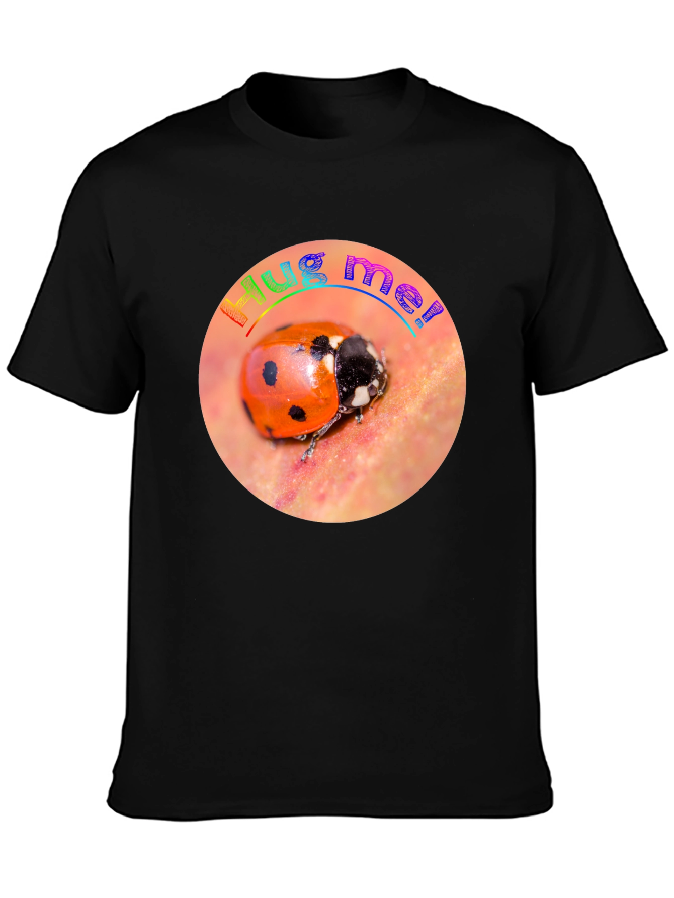 Hug Me Ladybug Graphic Tee