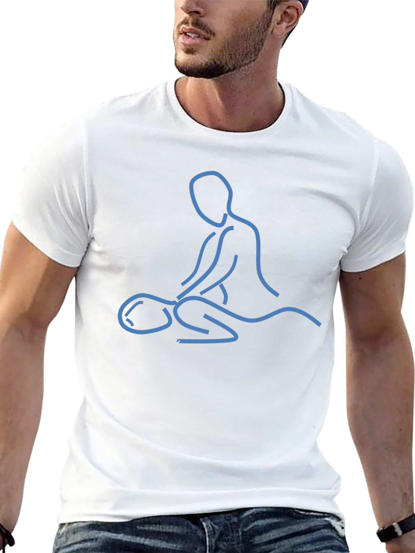 Relaxing Massage Graphic Tee - Unisex Soft Cotton