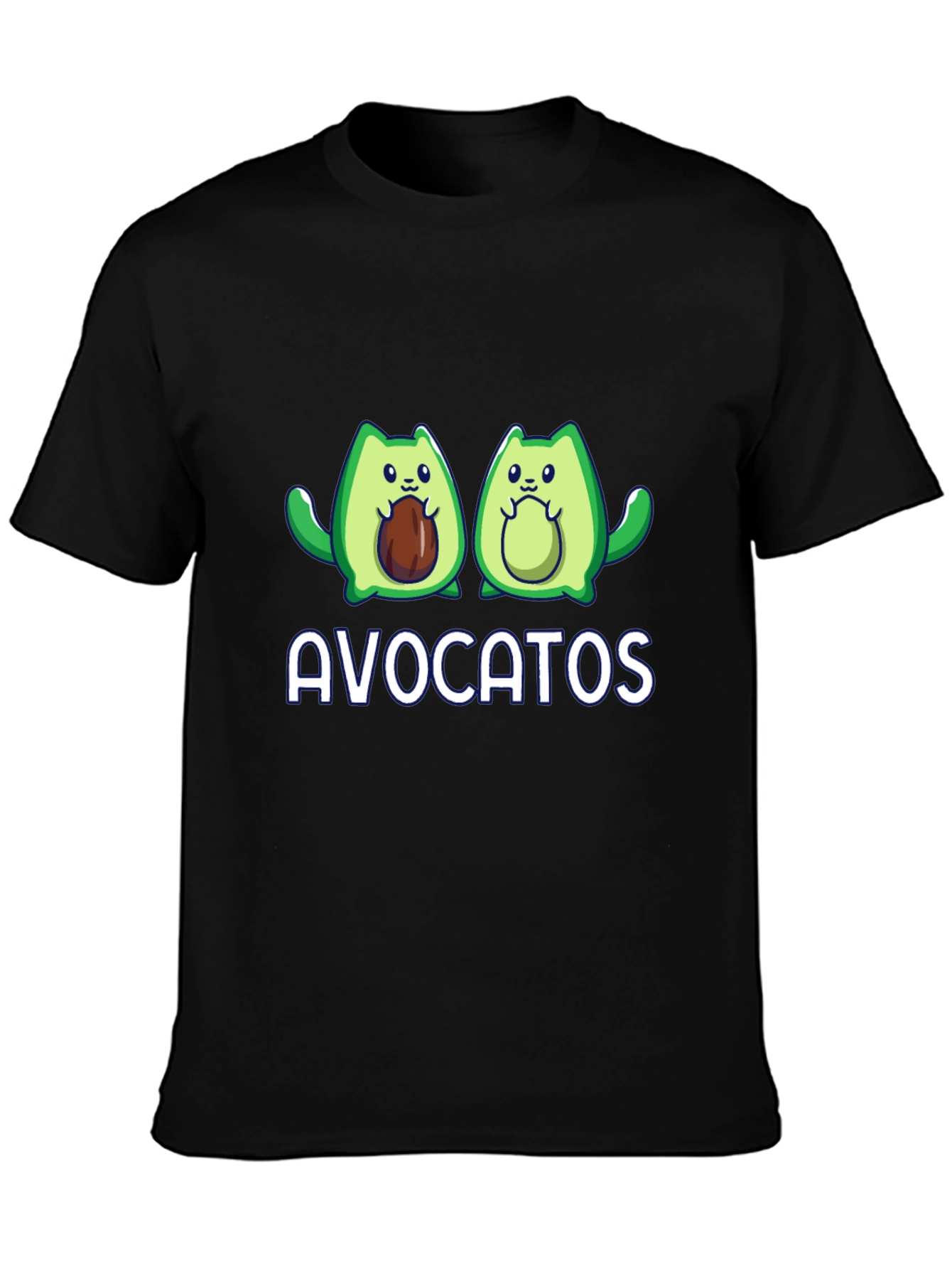 Avocatos T-Shirt - Cute Avocado Cat Graphic Tee
