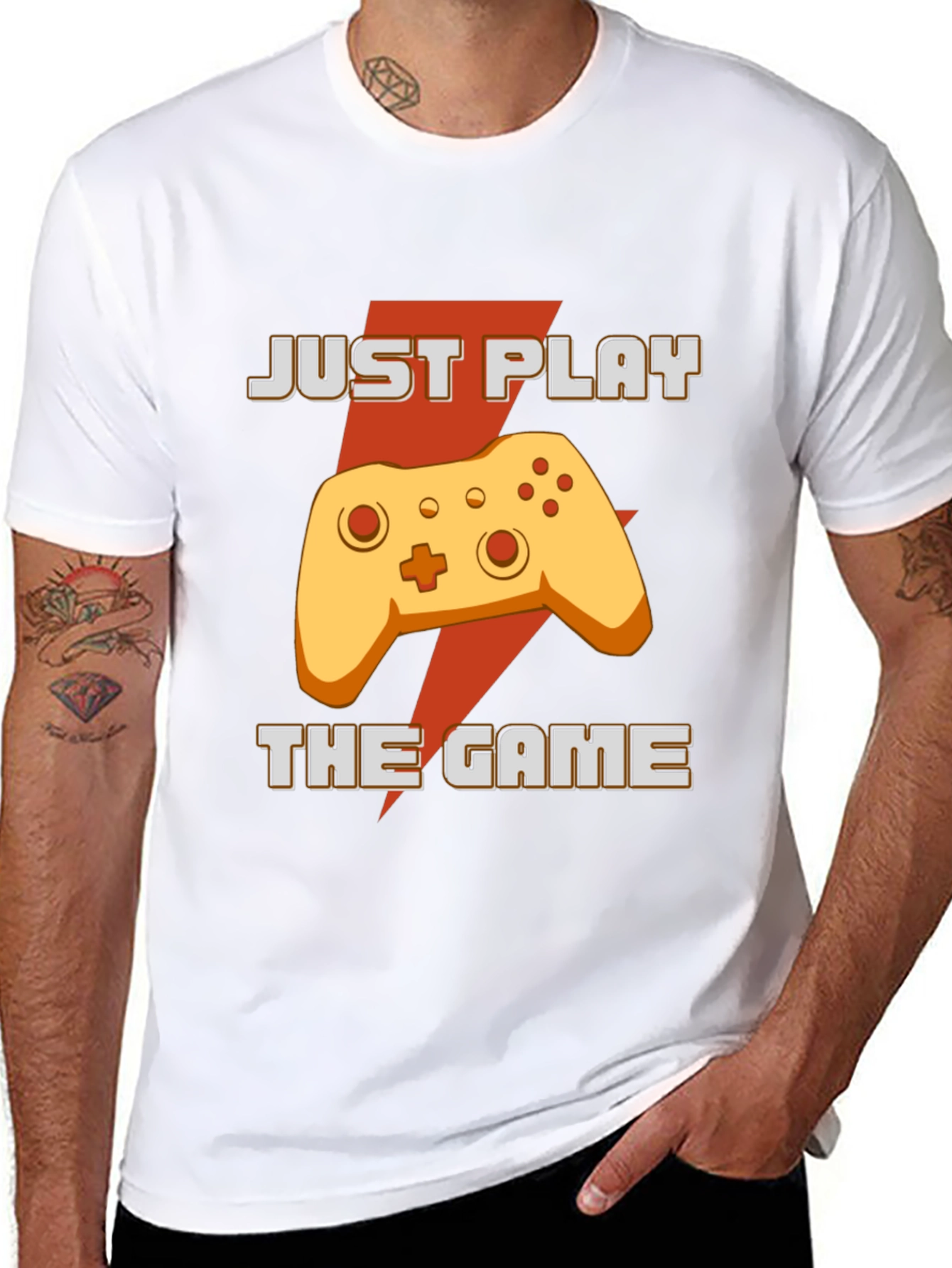 Just Play The Game T-Shirt - Gamer Apparel