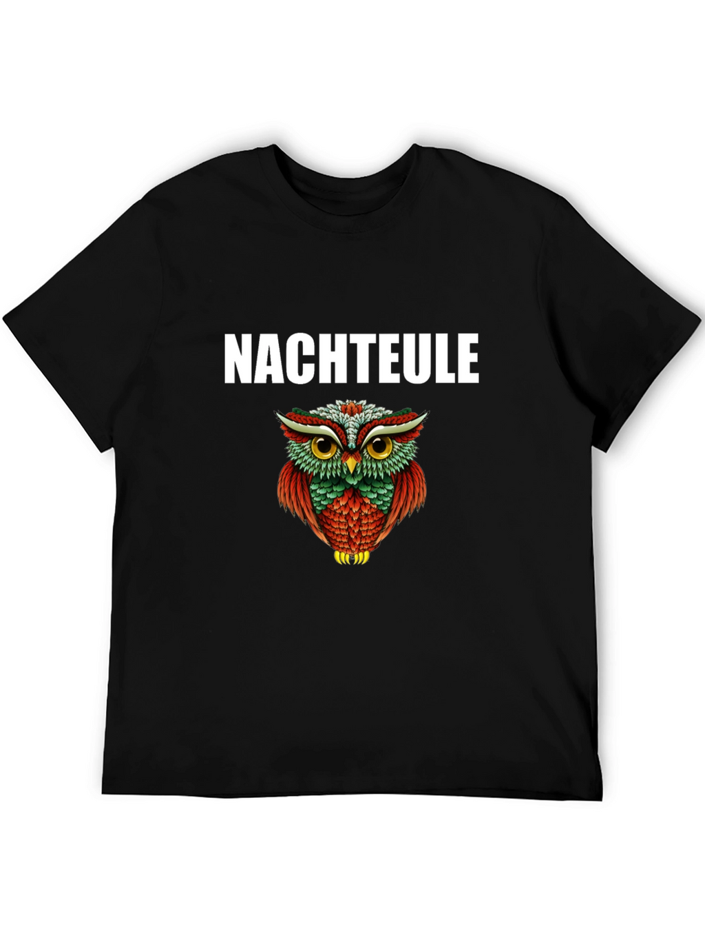 Nachteule Owl Graphic T-Shirt - Night Owl Design