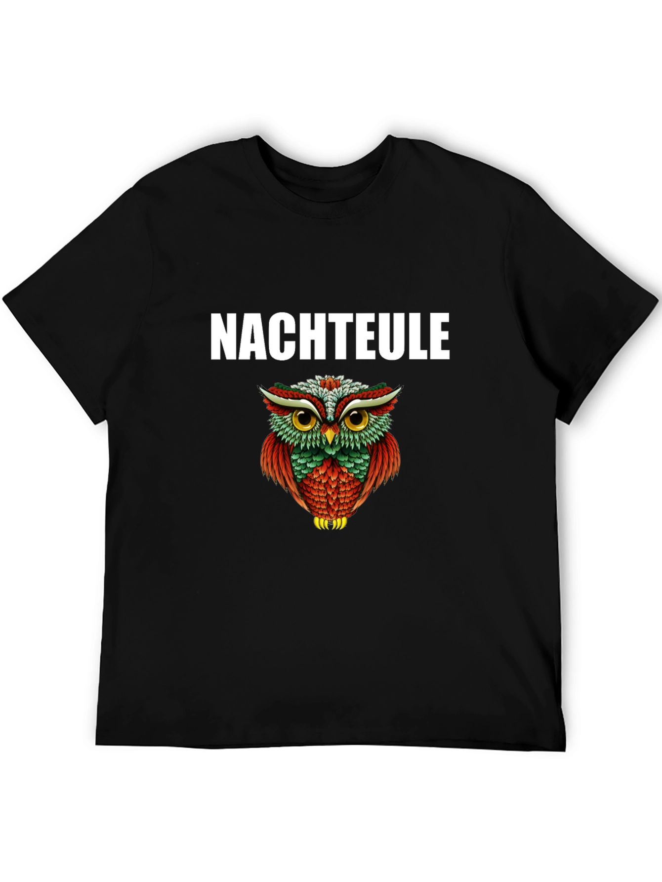 Nachteule Owl Graphic T-Shirt - Night Owl Design
