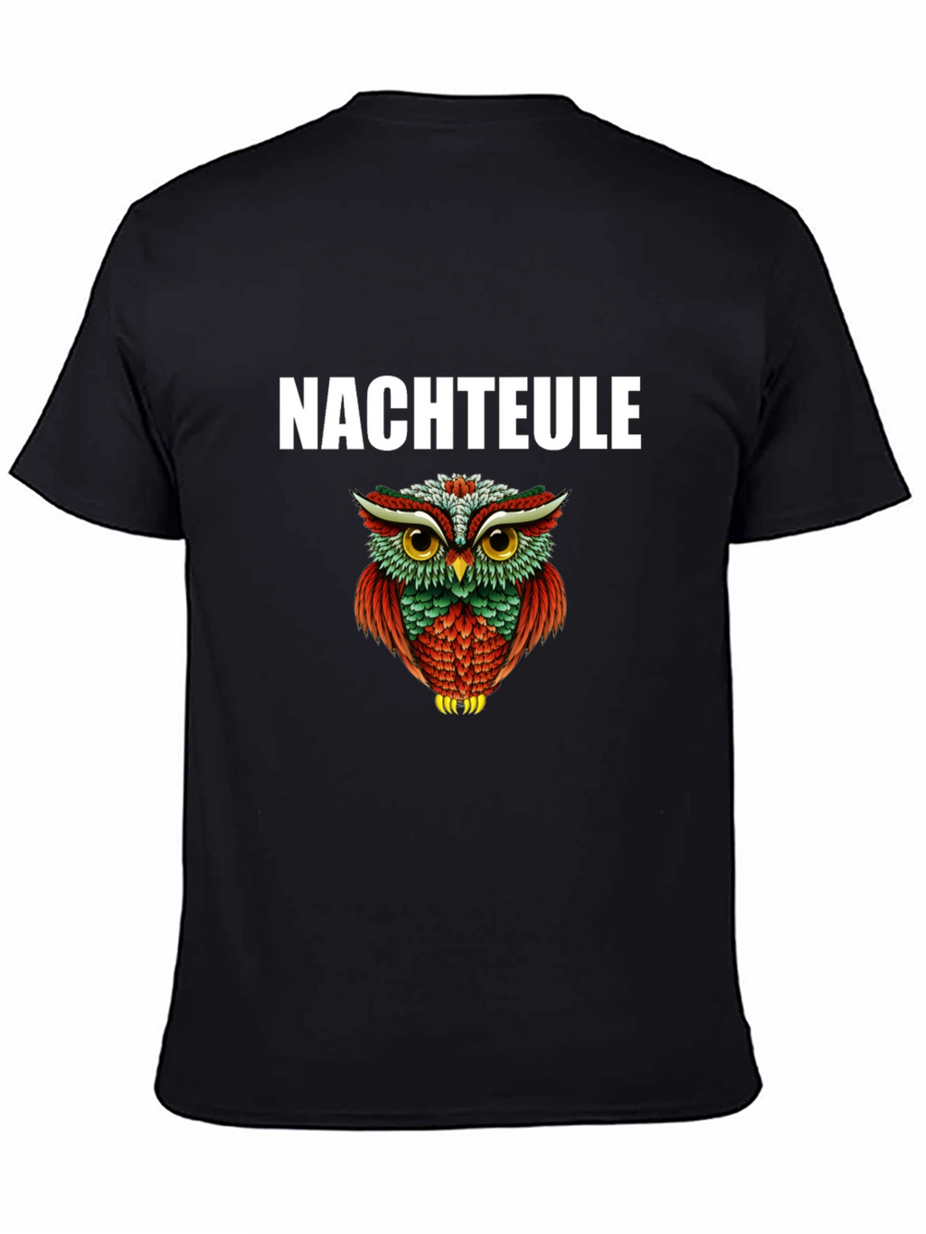 Nachteule Owl Graphic T-Shirt - Night Owl Design