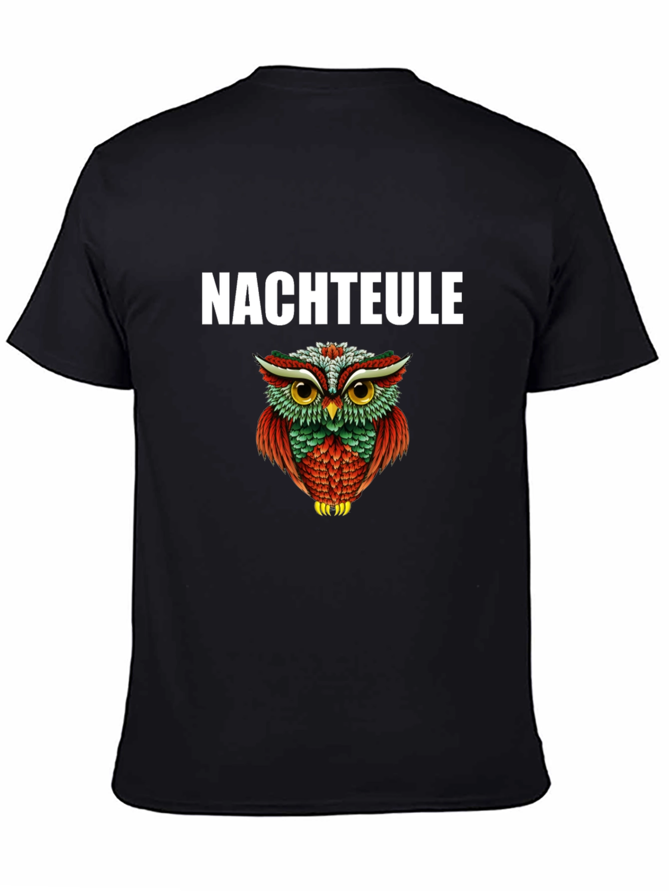 Nachteule Owl Graphic T-Shirt - Night Owl Design