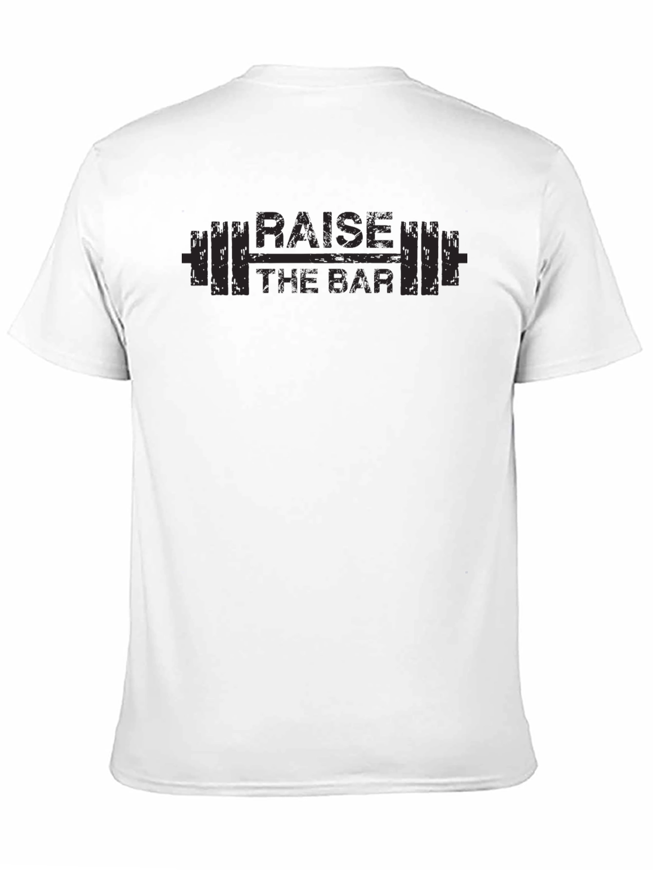 Raise The Bar Graphic Tee - Black