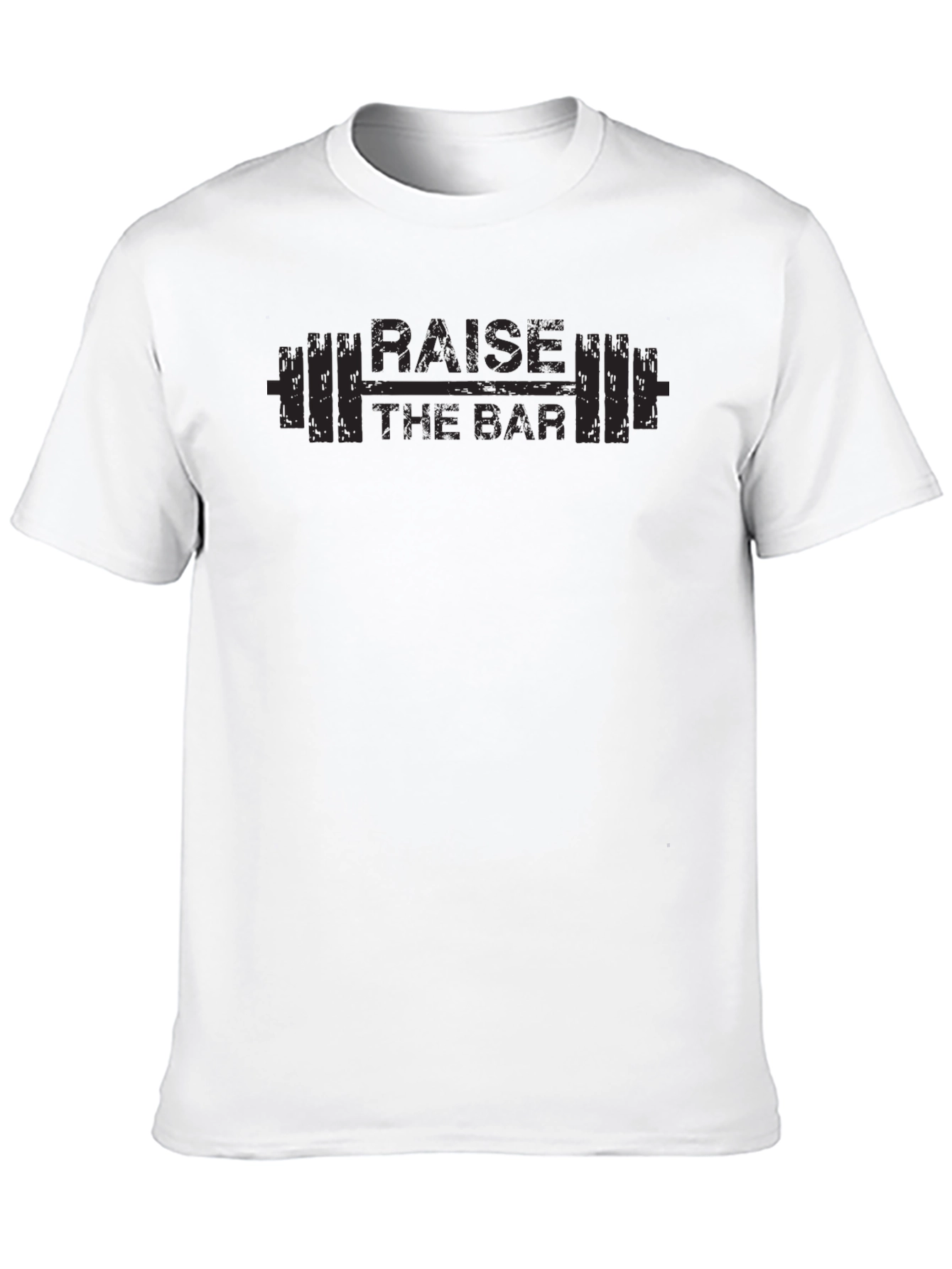 Raise The Bar Graphic Tee - Black