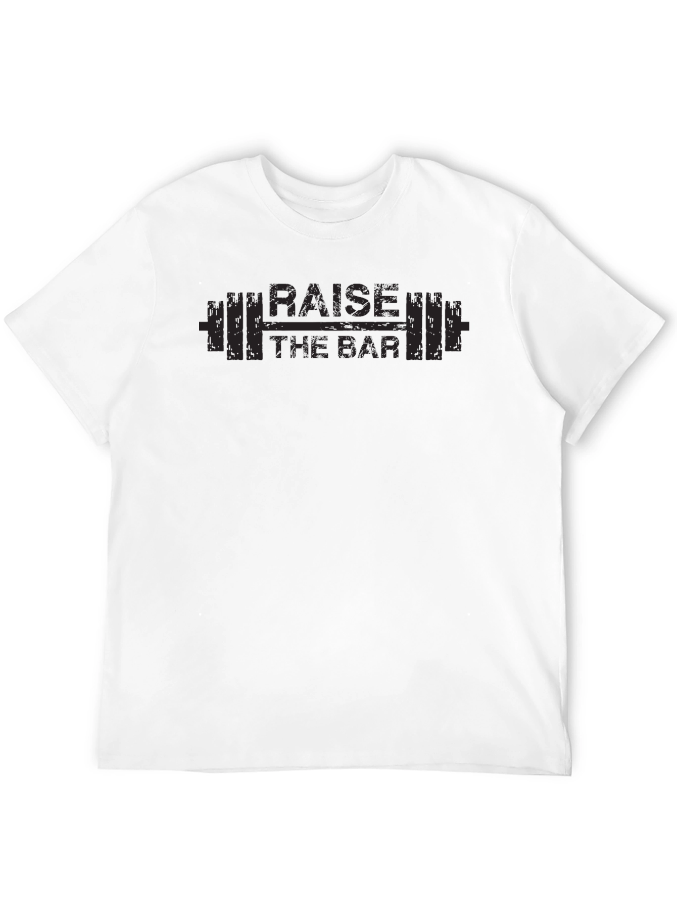 Raise The Bar Graphic Tee - Black