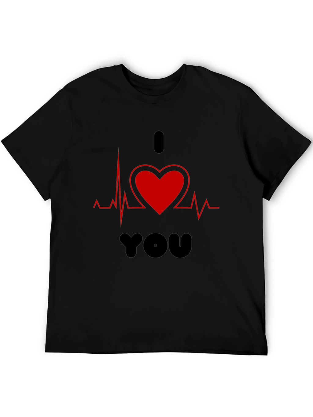 I Heart You Graphic T-Shirt Valentines Day Gift