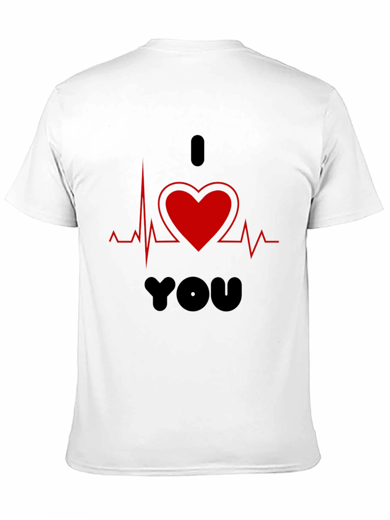 I Heart You Graphic T-Shirt Valentines Day Gift