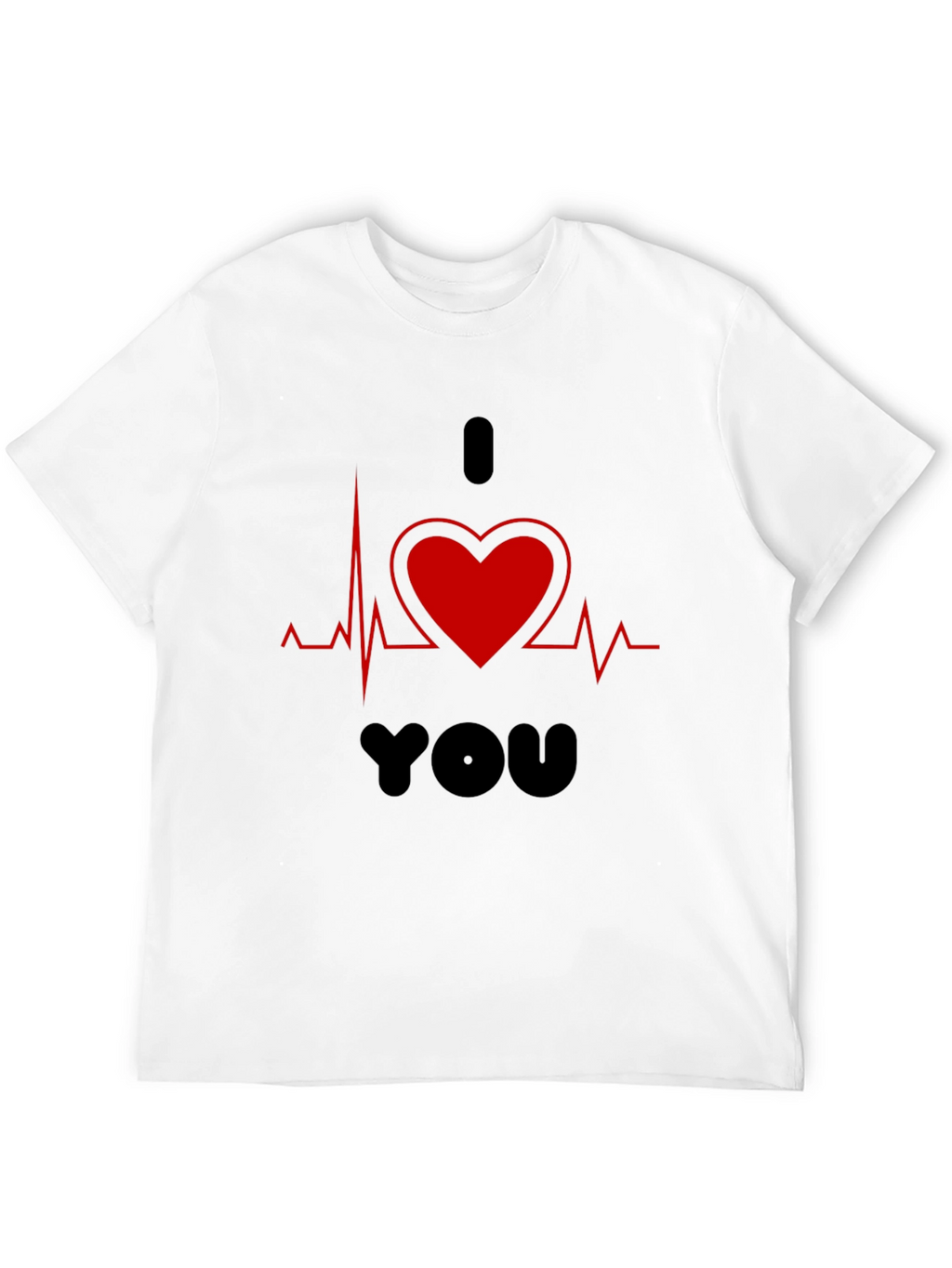 I Heart You Graphic T-Shirt Valentines Day Gift