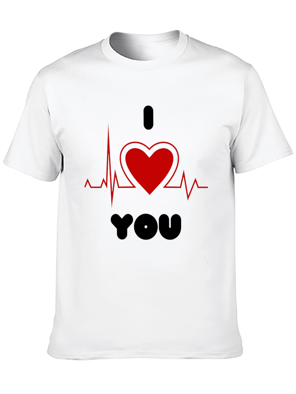 I Heart You Graphic T-Shirt Valentines Day Gift
