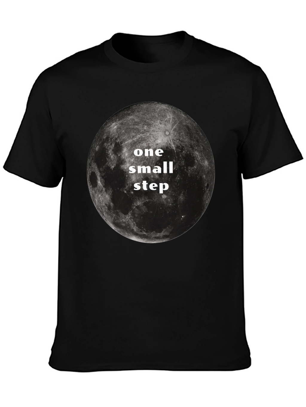 One Small Step Moon Graphic T-Shirt