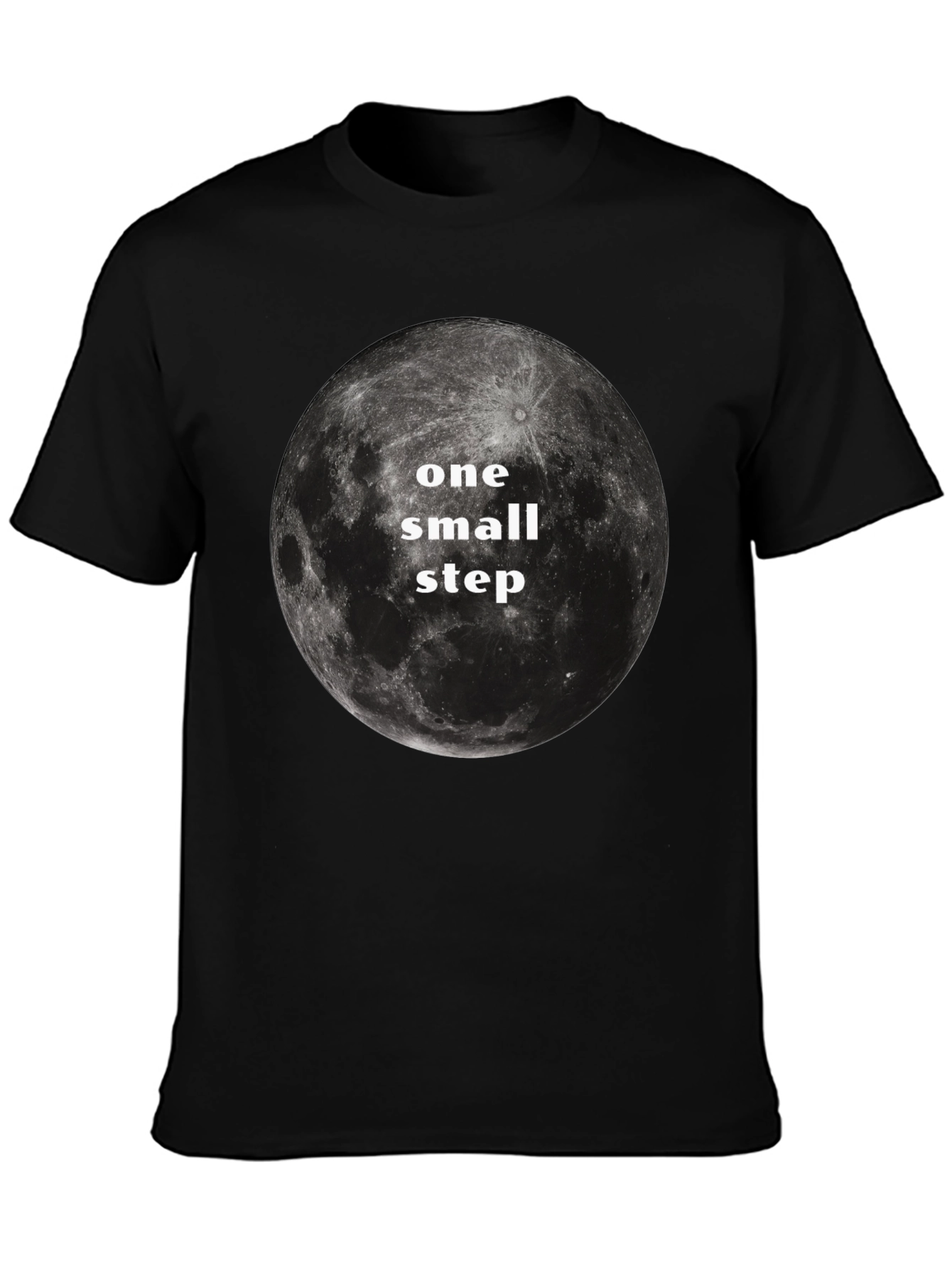 One Small Step Moon Graphic T-Shirt