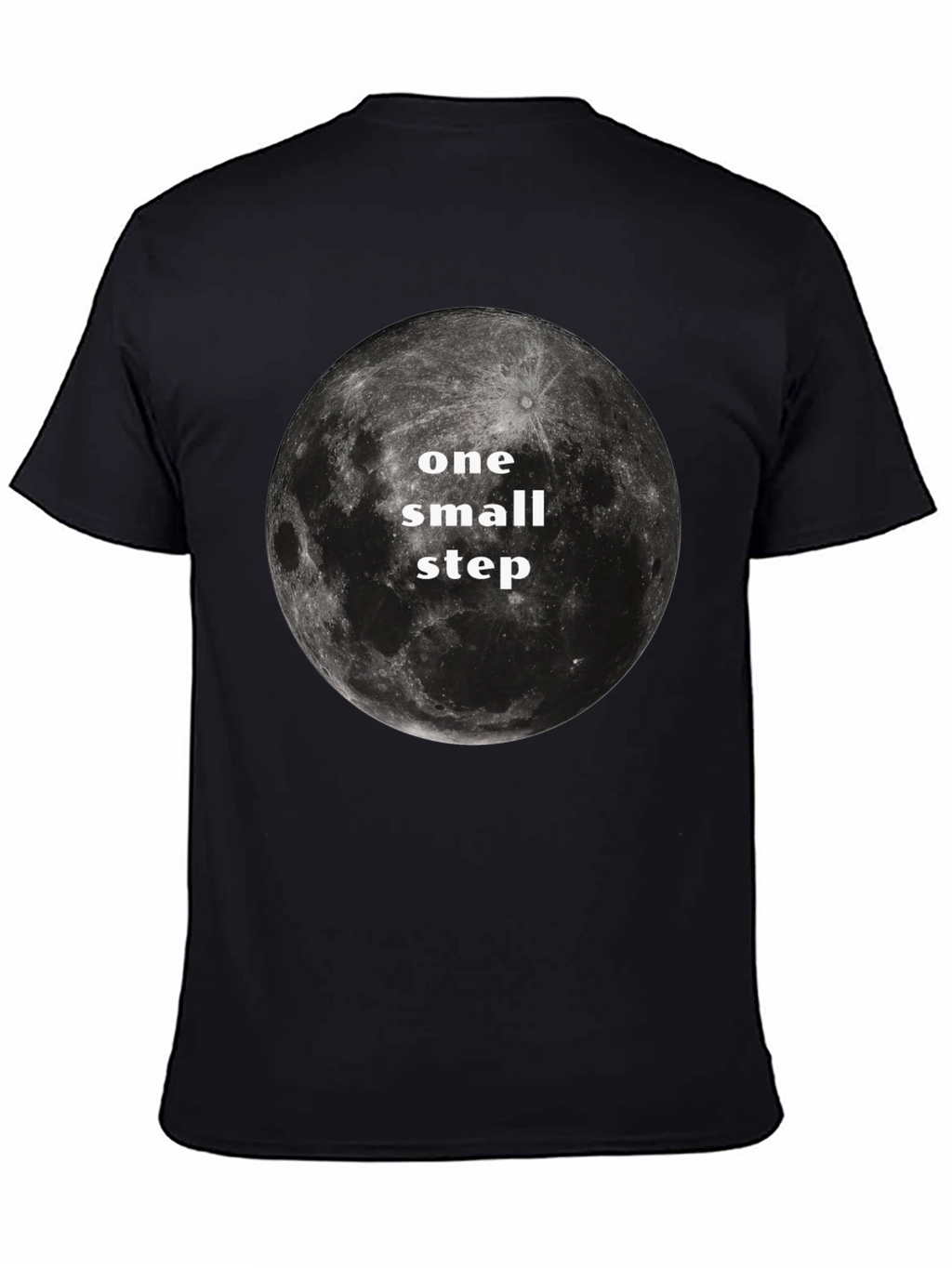 One Small Step Moon Graphic T-Shirt