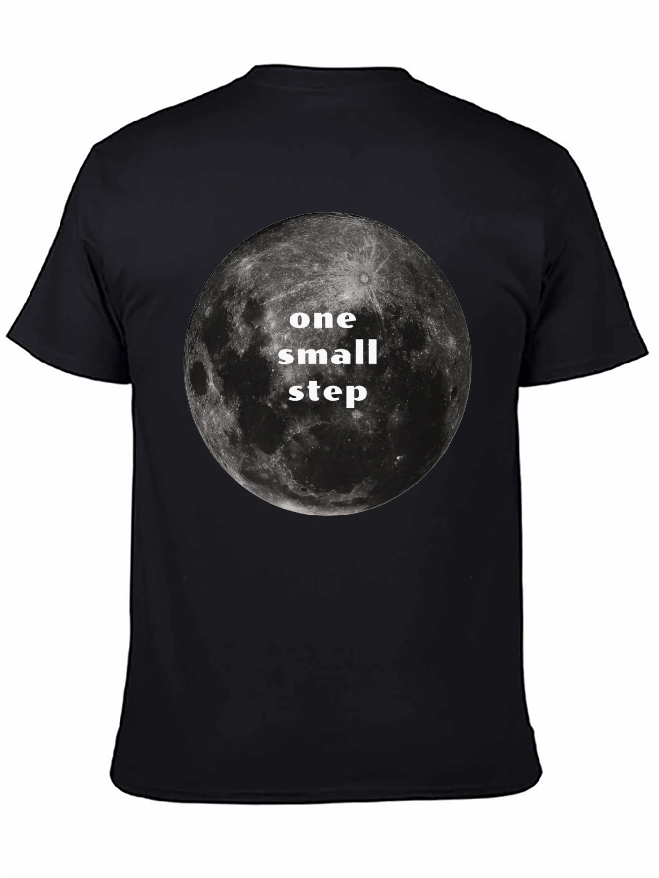 One Small Step Moon Graphic T-Shirt