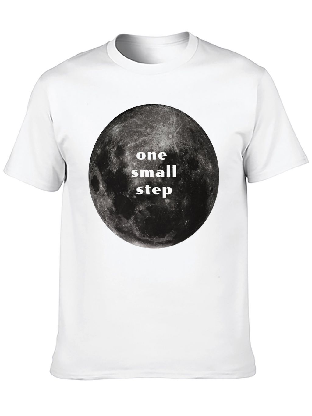 One Small Step Moon Graphic T-Shirt