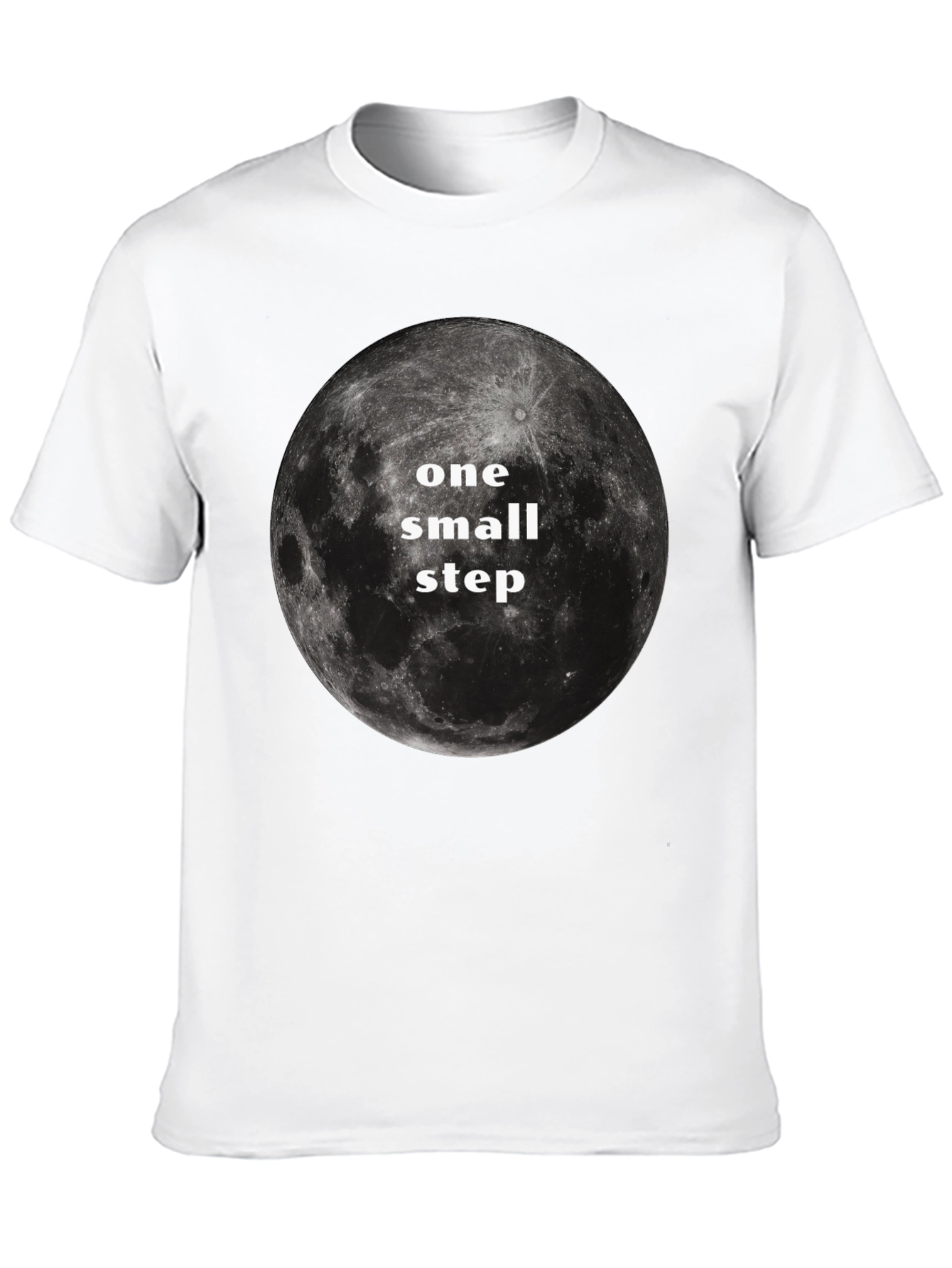 One Small Step Moon Graphic T-Shirt
