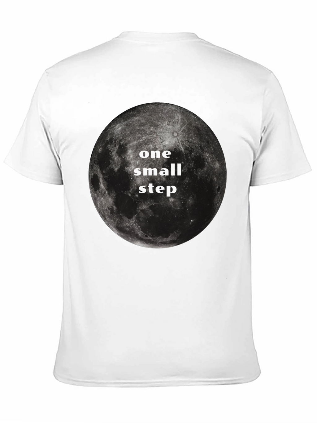 One Small Step Moon Graphic T-Shirt